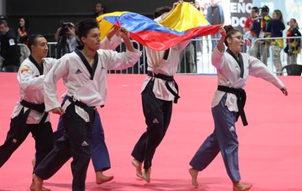 Ecuador oro poomsae Juegos Suramericanos
