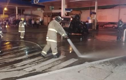 accidente gasolinera