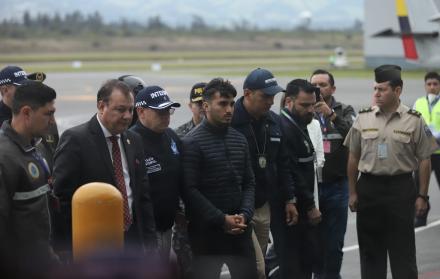 Llegada de Cáceres a Ecuador