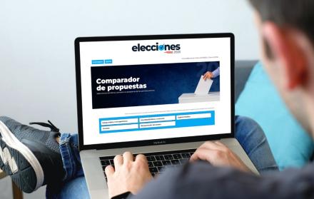 Acceso. El Comparador de Propuestas estará habilitado en la página web de Expreso.ec hasta el 2 de febrero.