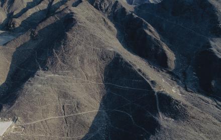 líneas de Nazca en el desierto de Perú