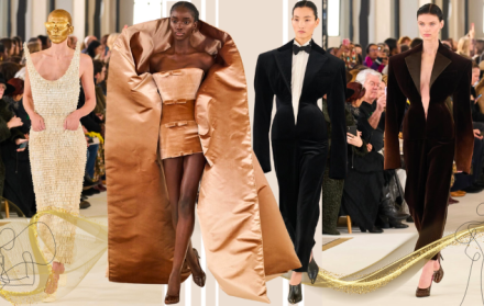 Colección de moda 2023 de  la firma italiana Schiaparelli