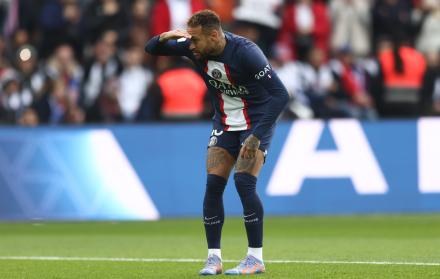 Neymar PSG lesión