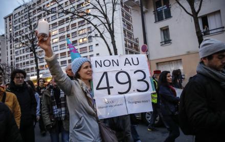 francia protestas