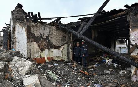 Perdida. durante el ataque ruso en Zaporiya, en cuya región se encuentra la mayor central nuclear de Europa, murieron un hombre de 50 años y su hija, de 11.