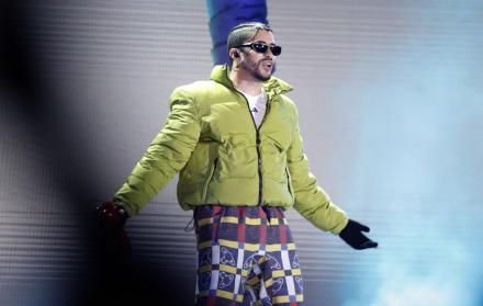 El cantante puertorriqueño Bad Bunny en una foto de archivo