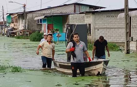 Santa Lucía, inundaciones