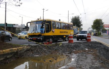 cierre vías Quito