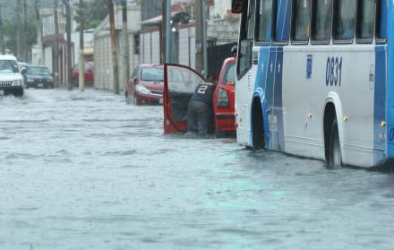 En Guayaquil, durante las lluvias fuertes de este 2023 varios sectores se inundaron.