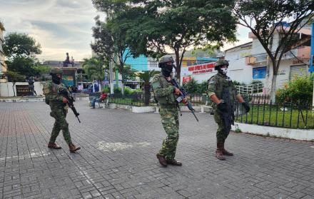 Militares en Esmeraldas