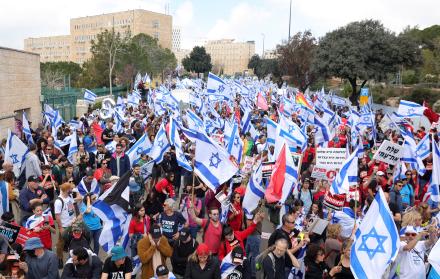 Israel protesta