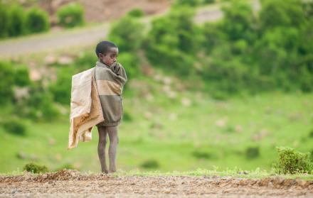 niños de Etiopía