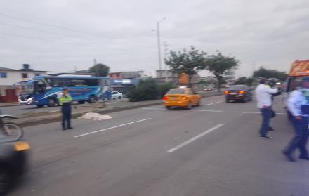 El hombre había salido minutos antes de su casa para dirigirse a trabajar.