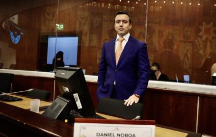 Daniel Noboa, hijo de Álvaro Noboa, anuncia su candidatura