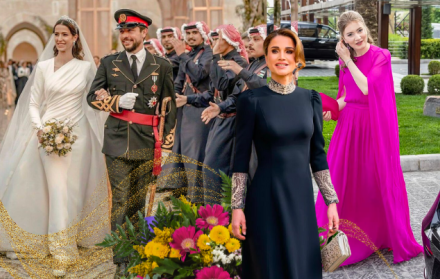 Boda de los príncipes Hussein de Jordania y Rajwa Alseif