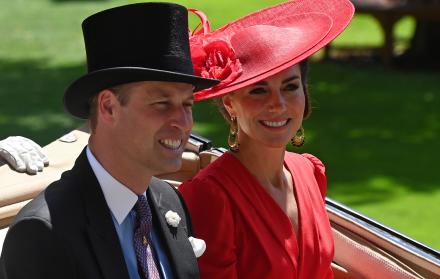 Guillermo y Kate Middleton.