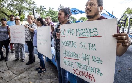 Protesta en Honduras