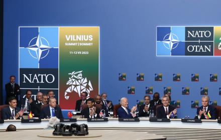 Cumbre de la OTAN NATO 2023 Vilnius Lituania