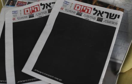 Portadas negras en Israel