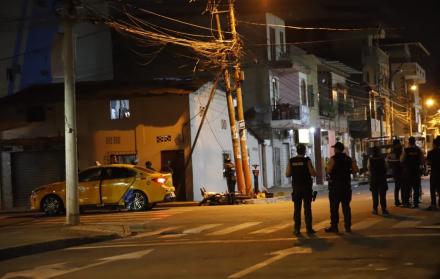 Hallan carro desde el que habrían disparado al funcionario del Municipio de Durán