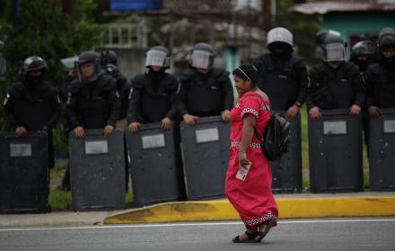 Protestas indígenas en Panamá