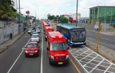 Recorrido de ambulancias en 2019