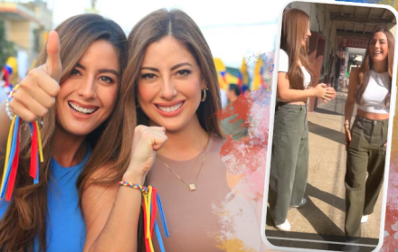 las gemelas Paola y Lucía Jaramillo