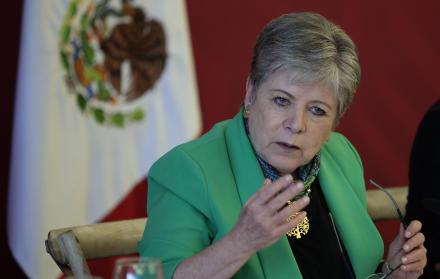 Imagen de archivo de la canciller de México, Alicia Bárcena.