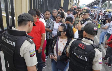 Los sospechosos fueron identificados por la Policía