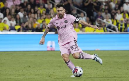 El delantero del Inter Miami Lionel Messi, en una fotografía de archivo.