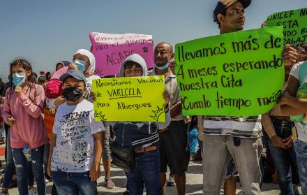 Migrantes México vacunas