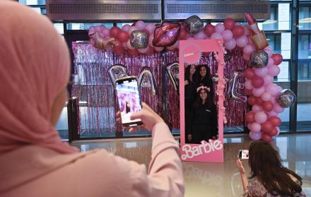 La película 'Barbie' llegó hoy finalmente a los cines del Líbano.