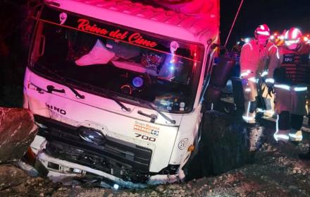 Reporte. El accidente fue reportado por el Servicio de Emergencias ECU 911 a la altura del Parque Nacional Cajas, en Cuenca.