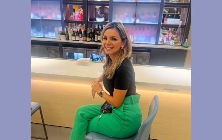 Jessenia Hatti, presentadora de Tv ecuatoriana que trabaja en Telemundo