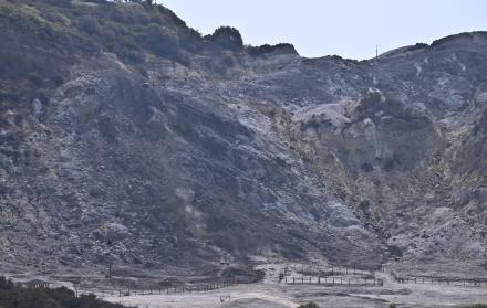 Area volcánica, en Pozzuoli.