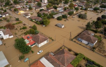 Inundaciones Grecia