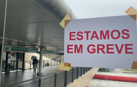 Brasil huelga de tren