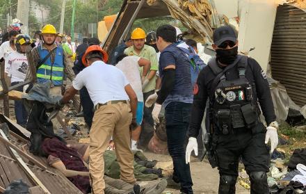 Accidente migrantes venezolanso en México