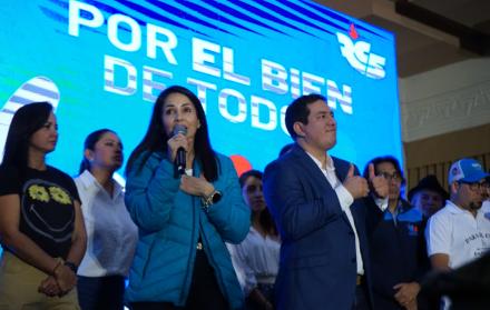 Luisa González en su discurso