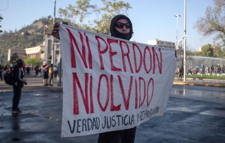 Enfrentamientos en aniversario del estallido social en Chile