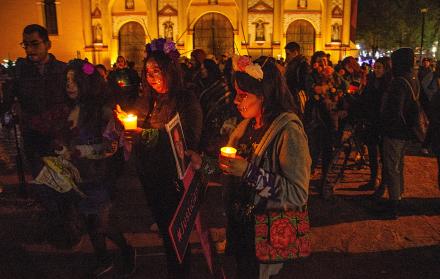 Feminista día de los muertos