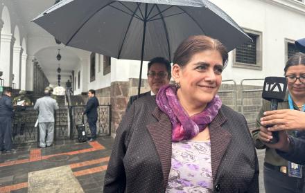 Mónica Palencia que es la potencial ministra de Gobierno del presidente electo, Daniel Noboa