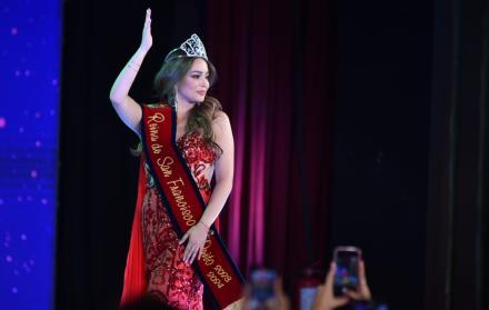 Camila Becerra, nueva Reina de San Francisco de Quito.