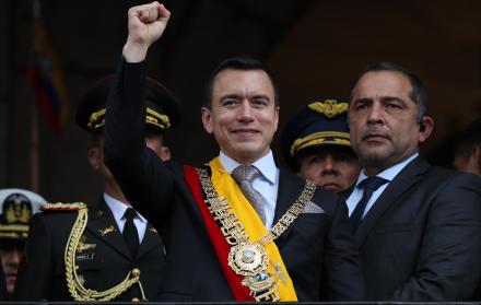 El presidente de Ecuador, Daniel Noboa, el 23 de noviembre de 2023.