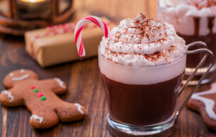 Las galleta de gengibre y el chocolate son típicos de la temporada navideña.