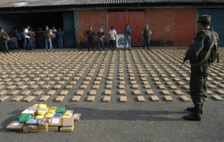 Casi 700 toneladas de cocaína han sido incautadas este año por las autoridades en Colombia