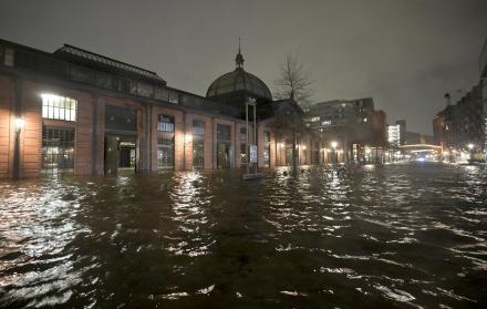 Alerta en el norte de Alemania por la tormenta 