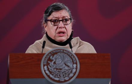 La titular de la Comisión Nacional de Búsqueda (CNB) de México,Teresa Guadalupe Reyes