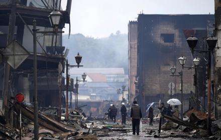 Sismo en Japón: 82 muertos, 79 desaparecidos y poca esperanza de hallar supervivientes