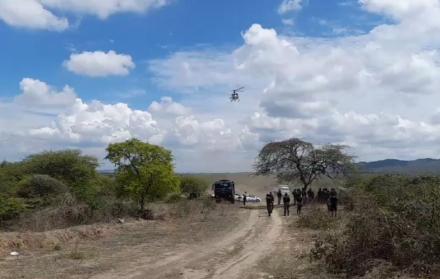 Pista aérea clandestina y Santa Elena